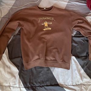 Medium Brown Thrasher Crewneck